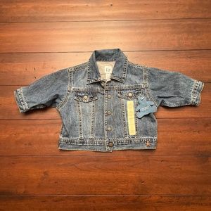 Baby Gap Jersey Lined Denim Jean Jacket